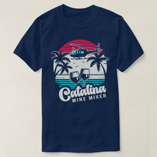 カタリナワインミキサー1 Tシャツ (デザイン正面)