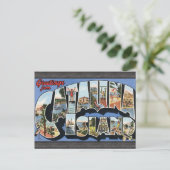 カタリナ島からのご挨拶ヴィンテージ ポストカード (スタンド正面)