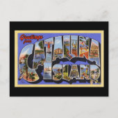 カタリナ島からの挨拶 ポストカード (正面)