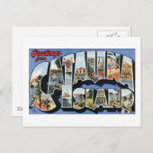 カタリナ島からの挨拶 ポストカード (正面/裏面)