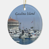 カタリナ島のオーナメント セラミックオーナメント (左)
