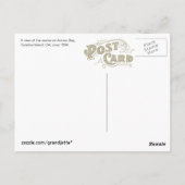 カタリナ島のポストカード ポストカード (裏面)