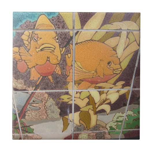 カタリナ島セラミックタイルの友人の海岸 タイル (正面)