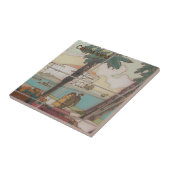 カタリナ島セラミックタイルカタリナウォーカーズ タイル (側面)