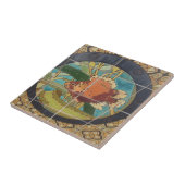 カタリナ島セラミックタイル海岸線冒険 タイル (側面)