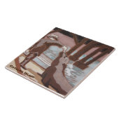 カタリナ島壁画 タイル (側面)