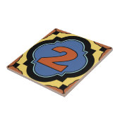 カタリナ島番号住所タイル2 タイル (側面)