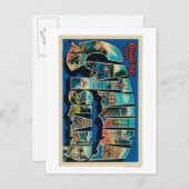 カタリナ島,カリフォルニア州 – ラージレター ポストカード (正面/裏面)