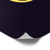 カタリナ島、カリフォルニア州、水の反射、旅行 ポスター (角)