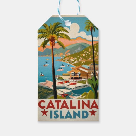 カタリナ島 ギフトタグ (正面)