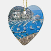 カタリナ島 セラミックオーナメント (左)