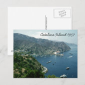カタリナ島 レトロ 1957 ヒストリック ランドマーク ポストカード (正面/裏面)