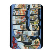 カタリナ島_ヴィンテージ旅行ポスターアートワーク マグネット (縦)