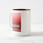 カタリナ州パークアリゾナレッドヒルズ ツートーンマグカップ (正面左)