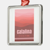 カタリナ州パークアリゾナレッドヒルズ メタルオーナメント (左)