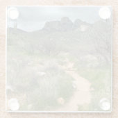 カタリナ州パークツーソントレイル ガラスコースター (裏面)