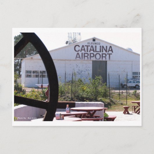 カタリナ空港 ポストカード (正面)
