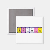 カタリーナ周期表名磁石 マグネット (正面/裏面)