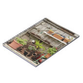 カタリーナ島の木垣に飾りをつけ ノートブック (左側)