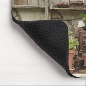 カタリーナ島の木垣に飾りをつけ マウスパッド (コーナー)