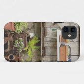 カタリーナ島の木垣に飾りをつけ Case-Mate iPhoneケース (裏面(横))