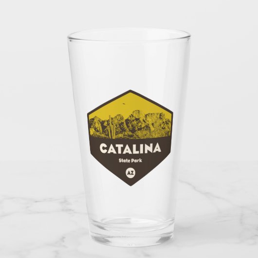 カタリーナ州パーク、アリゾナ タンブラーグラス (正面)