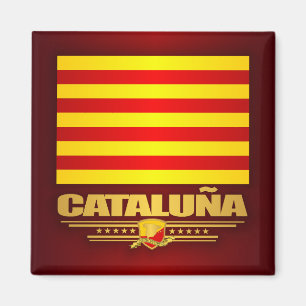 カタルニャ(カタロニア)の旗 マグネット