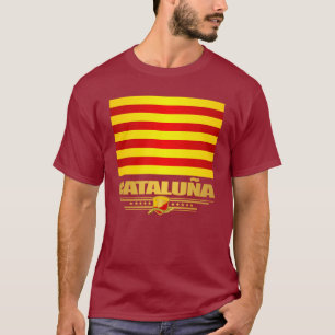 カタルニャ(カタロニア)の旗 Tシャツ