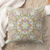 カタルパキルテッドアートマンダラピロー クッション (ブランケット)