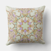 カタルパキルテッドアートマンダラピロー クッション (裏面)