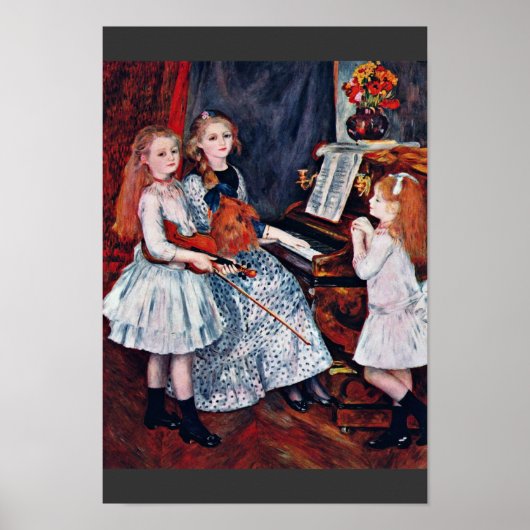 カタルメンドの娘たちのポートレート ポスター (正面)