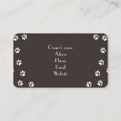 カタルーチラグドール用名刺 名刺 (裏面)