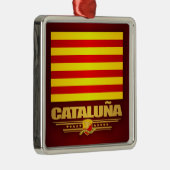 カタルーナ国旗(カタルーニャ) メタルオーナメント (右)