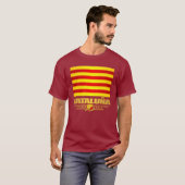 カタルーナ国旗(カタルーニャ) Tシャツ (正面フル)