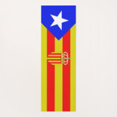 カタルーニャの旗 ヨガマット (裏面)