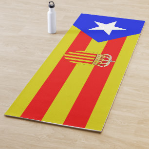 カタルーニャの旗 ヨガマット