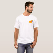 カタルーニャの自由の鳩、愛国シンボル Tシャツ (正面フル)