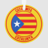 カタルーニャ丸エンブレム オーナメント (裏面)