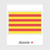 カタルーニャ国旗 シール (シート)