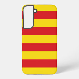 カタルーニャ州旗 Samsung Galaxy S22 Plus カバー
