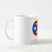 カタルーニャ旗 コーヒーマグ コーヒーマグカップ (左)
