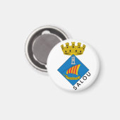 カタルーニャ，サロウ マグネット (正面/裏面)