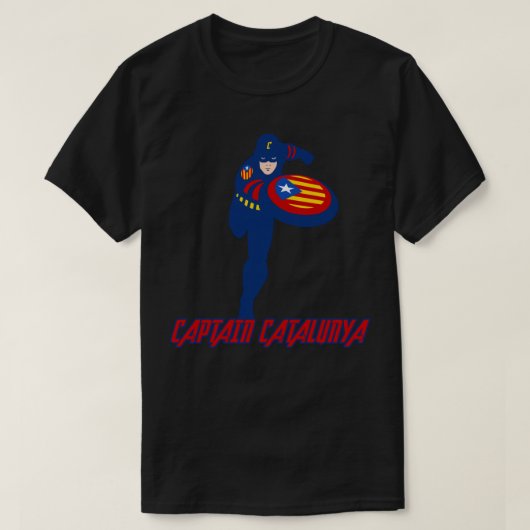 カタルーニャ・バルカ大尉 Tシャツ (デザイン正面)