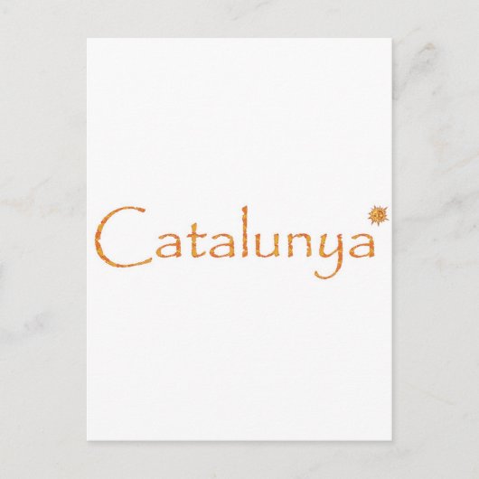 カタルーニャ ポストカード (正面)