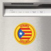 カタルーニャ·ラウンド·エンブレム マグネット (インサイチュ (食洗機))