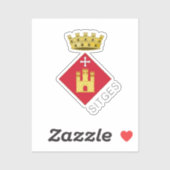 カタルーニャ(ESP)腕のシッチコート シール (シート)