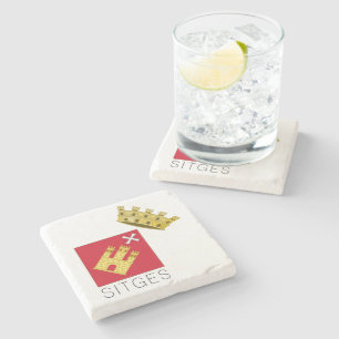カタルーニャ(ESP)腕のシッチコート ストーンコースター