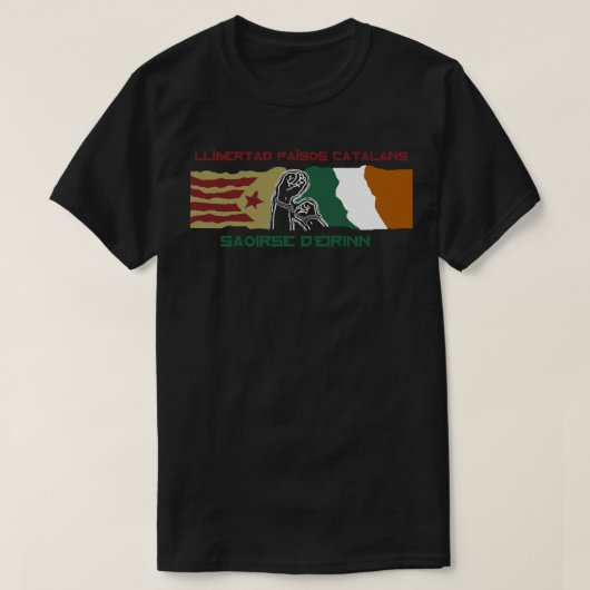 カタルーニャ Tシャツ (デザイン正面)