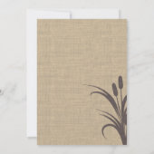 カタル素朴ス結婚レイク 招待状 (裏面)