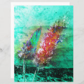 カタル芸術的グランジススクラップブック紙 (正面/裏面)